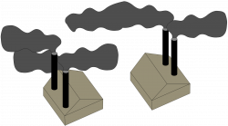 Clipart - Smog Factories