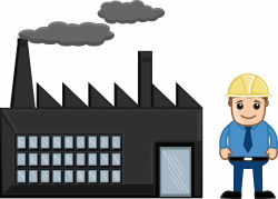 Factory building clipart 5579433 - som300.info