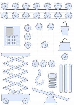 Clipart - Factory symbols