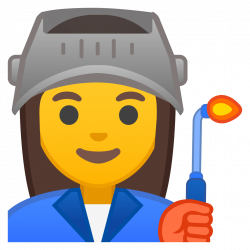 Woman factory worker Icon | Noto Emoji People Profession Iconset ...