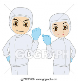 Stock Illustration - Food factory worker with the motiva ...