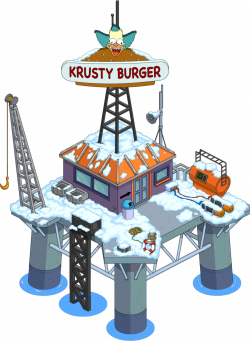 Krusty Burger Oil Rig | The Simpsons: Tapped Out Wiki | FANDOM ...