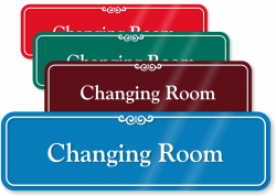 Changing Room Signs | Changing Area Signs