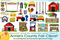 Annie's County Fair Clipart ~ Illustrations ~ Creative Market