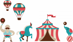 Traveling carnival Circus Illustration - Circus 3850*2210 transprent ...