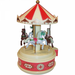 Vintage Carousel Merry Go Round Music Box | Someone's Junk by ...