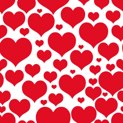 Valentines Day Transparent Heart Decor for Wallpaper Clipart | More ...