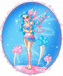 Cotton Candy Fairy Queen by Annortha on DeviantArt