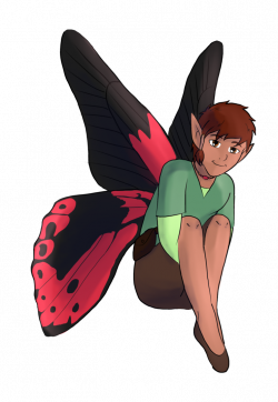 Male Fairy by Foxhatart on DeviantArt