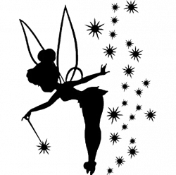 Tinkerbell decal | Pinterest | Tinkerbell, Cricut and Silhouettes