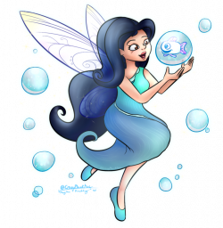 Disney Fairy - Silvermist (ContestEntry) by CrazyPlantMae on DeviantArt