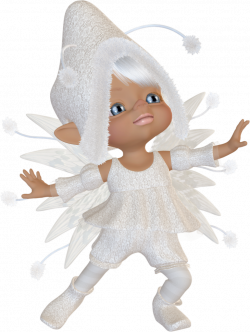 Fairy Poser Tubes | free snow fairy graphic all in white. | Fairy ...