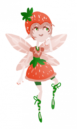 Strawberry Fairy by MeowTownPolice on DeviantArt