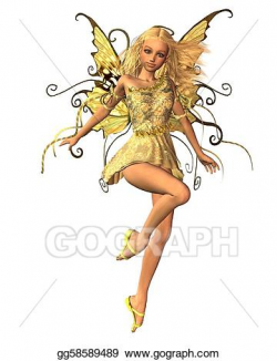 Clipart - Summer fairy - 1. Stock Illustration gg58589489 ...