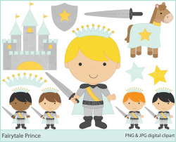 prince clipart clip art digital - Fairytale Prince Clipart ...