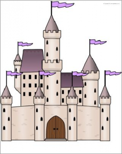 Giant fairytale castle picture for display (SB9376 ...