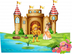Castle Clip art - Fairy tale castle png download - 2261*1690 ...