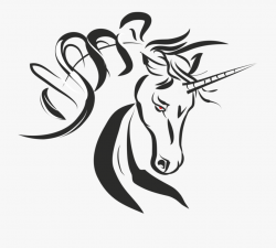 Unicorn Horn Legendary Creature Fairy Tale Drawing - Unicorn ...