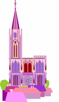 OnlineLabels Clip Art - Fairytale Castle 9
