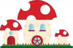 Fairy tale Download Clip art - Mushroom Castle 2150*1418 transprent ...