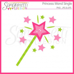 Princess wand clipart, princess clipart, wand clipart, fairy tale clipart,  stars clipart, instant download