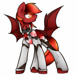 1163271 - armor, artist:jadekettu, bat pony, genji armour, male, oc ...