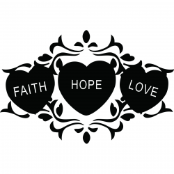 Faith hope love clipart with jesus - Clip Art Library