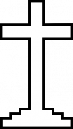 chrismon-steppedcross-large.png (452×800) The Latin Cross, also ...