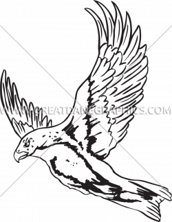 Flying Hawk Drawing at GetDrawings.com | Free for personal use ...