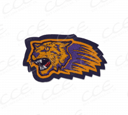 Godley HS Wildcats Sleeve Mascot