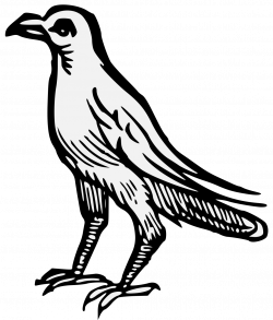 Falcon - Traceable Heraldic Art