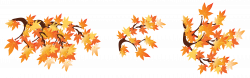 Autumn Branches with Leaves png Clipart Image | Gallery ...