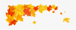Fall Weekly Digest - Fall Leaves Border Png #580112 - Free ...