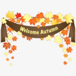 Fall Clipart Welcome - Autumn Frame With Leaves ...