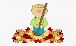 Raking Leaves Clip Art #863554 - Free Cliparts on ClipartWiki