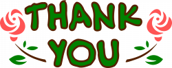 Clipart - Thank you 2