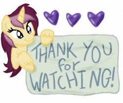 Thank You For Watching Me by SJArt117 on DeviantArt