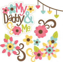 My Daddy & Me SVG files for scrapbooking family svg cut files family ...