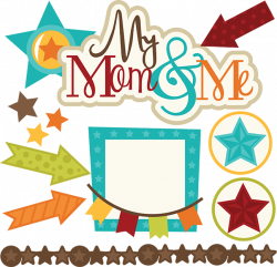 My Mom & Me SVG files for scrapbooking mom and son svg files stars ...