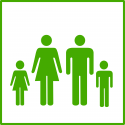Bigheaded eco green family icon Icons PNG - Free PNG and Icons Downloads