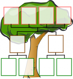 Family Tree - 3-generation Clip Art at Clker.com - vector clip art ...
