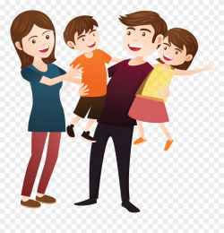 Family - Transparent Happy Family Clipart - Png Download ...