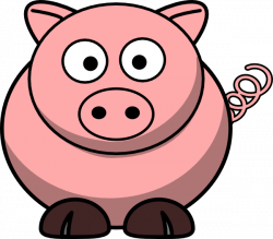 Cute Pig Clip Art at Clker.com - vector clip art online, royalty ...
