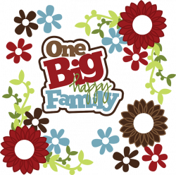One Big Happy Family SVG ~ | Cheer - Secret Sister | Pinterest ...