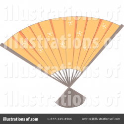 Hand Fan Clipart #1128349 - Illustration by Graphics RF