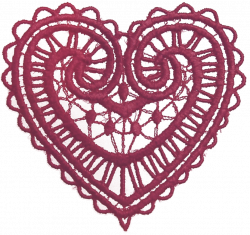 Lace Heart Transparent Clipart | Hearts ♥ L♥ve | Pinterest ...