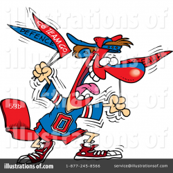 Sports Fan Clipart #1048417 - Illustration by toonaday
