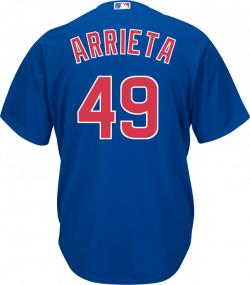 Chicago Cubs Arrieta Jersey transparent PNG - StickPNG