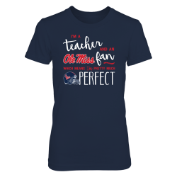 Perfect Teacher Ole Miss Rebels Fan T-Shirt | Tank | Hoodie T-Shirt ...