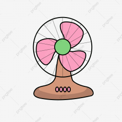 Summer Small Fan Three Leaves Pink Hot, Cool, Comfortable ...